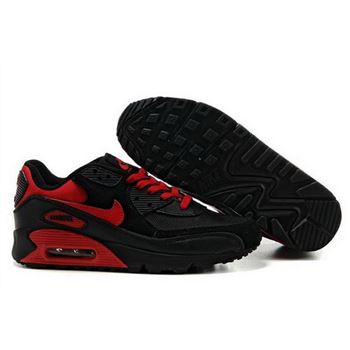 Mens Nike Air Max 90 Red Black Online